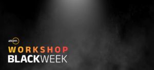 workshop atom educacional - capa black friday