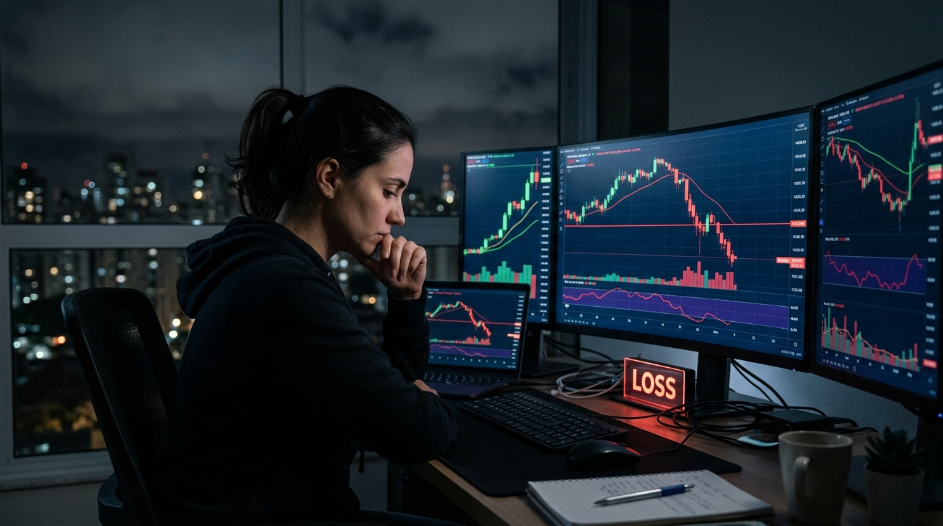 Por que todo trader precisa aprender a lidar com dias de perda