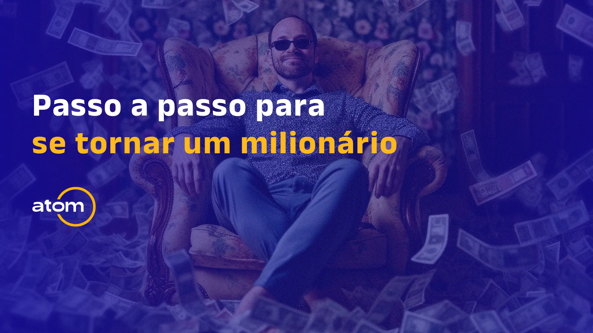 3 passos para se tornar um milionário