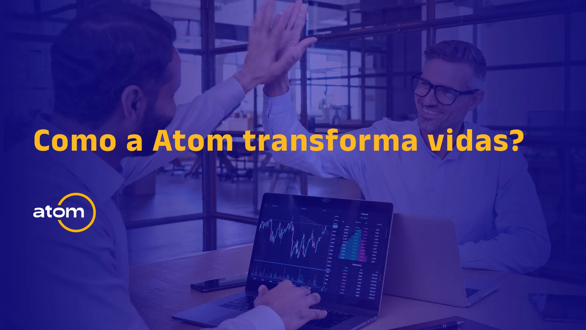Como a Atom S/A transforma histórias?